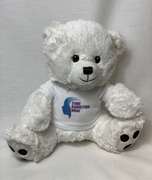 Cure Addiction Now Teddy Bear